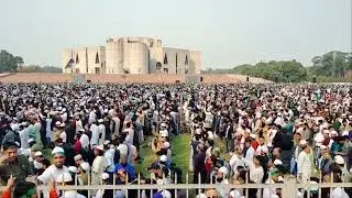 লক্ষ লক্ষ মানুষের সমাগমে প্রকম্পিত মানিকমিয়া এভিনিউ - তুমি কে আমি কে হাদী হাদী।