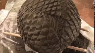 Скульптура из бетона. Шарошишка
