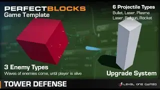 Perfect Blocks - Idle Tower Defense - Unreal Engine 4 | Marketplace | Template
