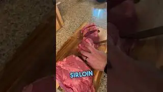 1st Time Cutting a Whole Sirloin From Costco 