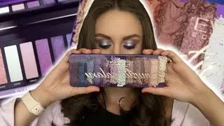 Обзор Eveline Mystic galaxy eyeshadow palette! Свотчи теней
