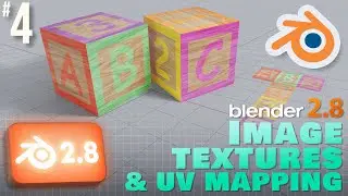 Blender 2.8: Image Textures & UV Mapping 