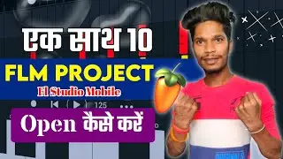 Fl Studio Mobile Flm Project Open Kaise Kare | Fl Studio Mobile Tutorial In Hindi