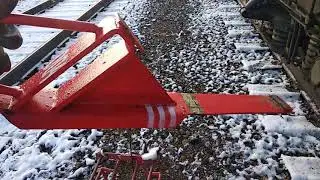 Облегчённый тормозной башмак (только для закрепления подвижного состава).