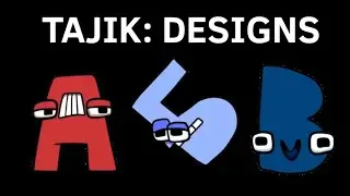 Tajik Alphabet Lore (Designs)