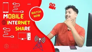 How To Share Mobile Internet On Computer | Tech NeU