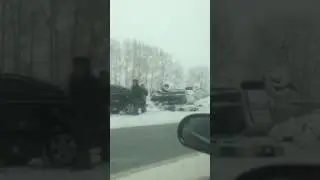 грузовик слетел с дороги Алтайский край