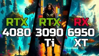RTX 4080 vs RTX 3090 Ti vs RX 6950 XT - Test in 11 Games
