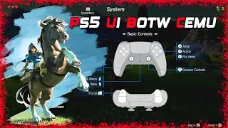 Cemu Emulator PS5 UI Overhaul Zelda BOTW