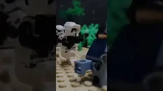 Lego Star Wars: Pre Visla Takes Down Stormtroopers With Dark Saber