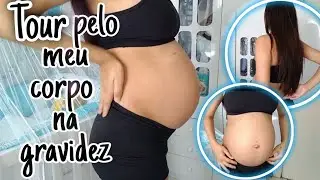 Tour pelo meu corpo da Gravidez • MÃE AOS 17 • Marlene Sousa