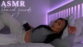 ASMR 3DIO Stomach Sounds pt.7 🌀 (rumbles, growling, gum chewing)