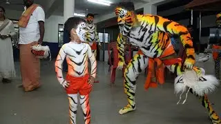 Cute Kinni Pili🐯 #pili  #pilinalike #tigerdance #pilivesha #tulunadu #udupi #shorts #pilivesha #cute