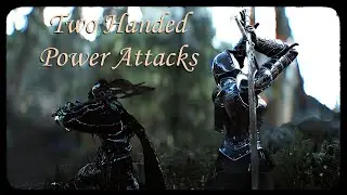 [Skyrim SE/LE] Leviathan Animations - Two-Handed Power Attacks For High Stance Version 1.0