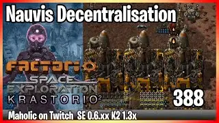⚙️Factorio Space Exploration 0.6 & Krastorio 2 Mod✅🏭➡️Core processing alignment x389