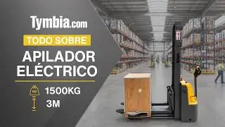 Mueve palets con facilidad | Apilador eléctrio 1500kg | TYMBIA