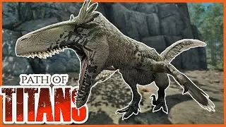 UtahRaptor Mod In Path Of Titans/ Dinosaur Growth And PvP On Official