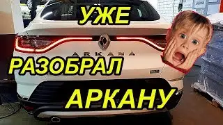 ARKANA. Removing the Arkana bumper, installing the mesh. RENAULT ARKANA 2020 REVIEW