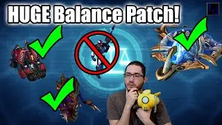 REACTOR CYCLONES!? | New 5.0.12 Balance Patch Notes | StarCraft 2 SC2