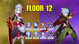 Noelle Double Pyro & Razor Overload | Genshin Impact 6.2 Spiral Abyss Floor 12
