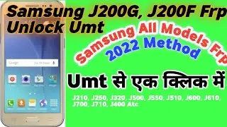 Samsung J2 Frp Reset Umt  |Samsung Frp Unlock New Trick By Umt 2022