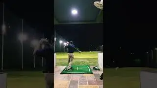 Golf practice 1 wood