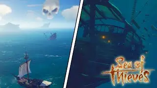 Going down with the ship! - Sea of Thieves
