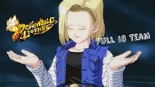 Dragon Ball Legends-Full Andriod 18 team
