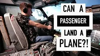 Can a PASSENGER land an AIRPLANE?!