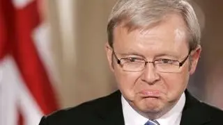 Kevin Rudd resigns