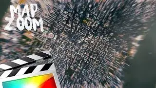 MAP ZOOM EFFECT - FINAL CUT PRO X