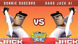 PTE Mini 23 [R0] | donnie dudebro (Jack) vs Hard Samurai Jack AI (Jack)