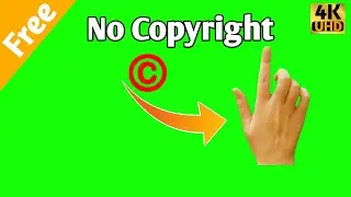Green Screen Hand Click 4K Video ।। No Copyright 