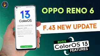 Oppo Reno 6 F.43 New Update | Reno6 5G December F.43 Update | ColorOS 13 Hidden Features | COS 13⚡⚡
