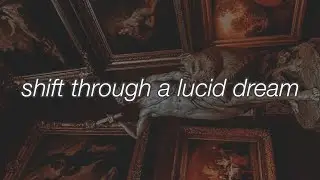 shift through a lucid dream // subliminal ↠ rain sounds + theta waves