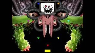 UNDERTALE БОЙ закончен цветочная душа)
