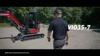Introducing the Yanmar ViO35-7 Mini Excavator