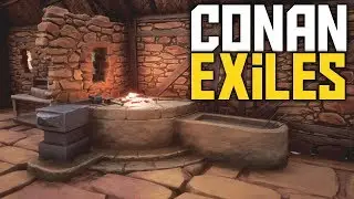 Conan Exiles Season 2 - Steps Into Blacksmithing! - Ep 03 - Conan Exiles Gameplay