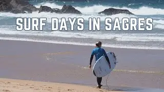 SURF DAYS IN SAGRES | Surfdebut och ser solnedgången vid världens ände
