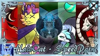 [Speedpaint] Artfight Attacks!