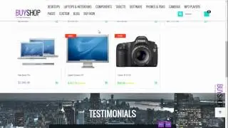 BuyShop OpenCart theme - customization video manual