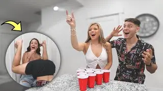 DARE PONG with Sam & Jess!! *GETS CRAZYY*