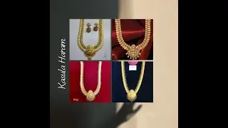 gold long haram designs/Kasula haram collections|kasula haram designs|light weight kaulaperu designs