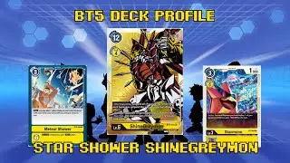 BT5 Deck Profile: Star Shower ShineGreymon | Digimon Card Game