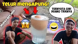 Ini yang terjadi jika telur disatukan dengan garam😱||eksperimen telur mengapung🔥!!!