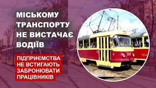 Міському транспорту не вистачає водіїв