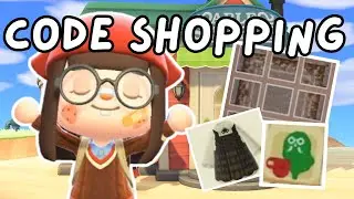 🔴 Fall City Code Shopping! | Animal Crossing New Horizons