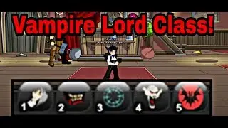 [AQW ] Testing Royal Vampire Lord Class!