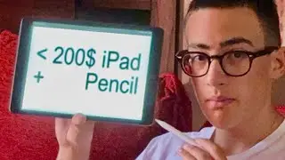 ipad setup for beginner artists 200 dollars with pencil and keyboard