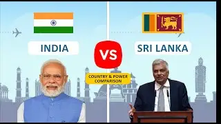 INDIA vs SRI LANKA | comparison of India and Sri Lanka  | country Comparison